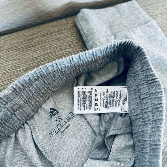 Adidas Heather Gray Active Lounge Sweatpants XS - Picture 5 of 5